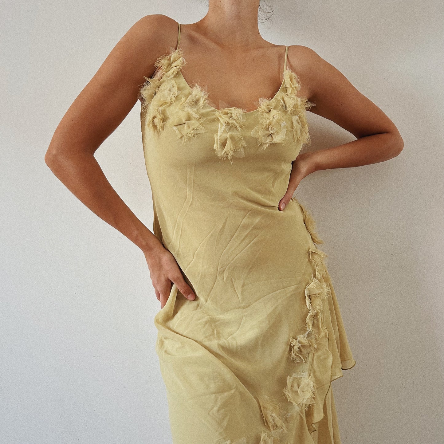 Forest Fairy Layered Embellished Dress