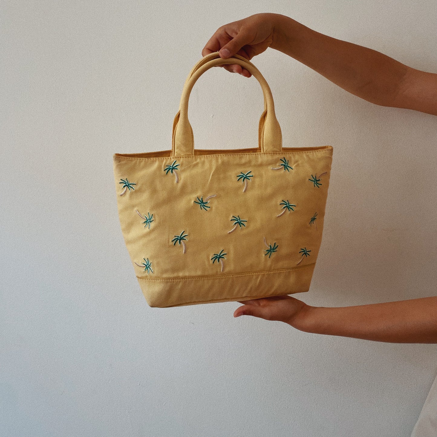 Palm Trees Cutest Yellow Purse