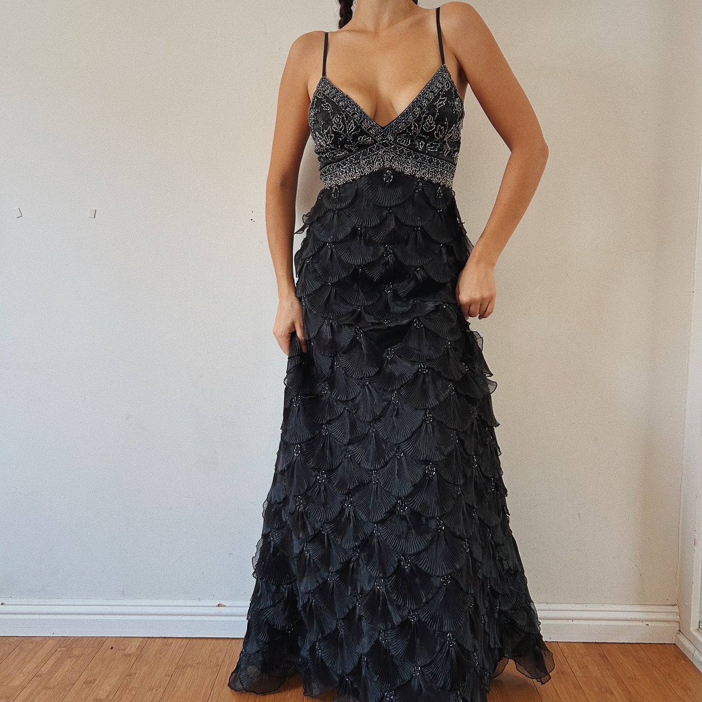 Sue Wong Beaded Mermaid Dress