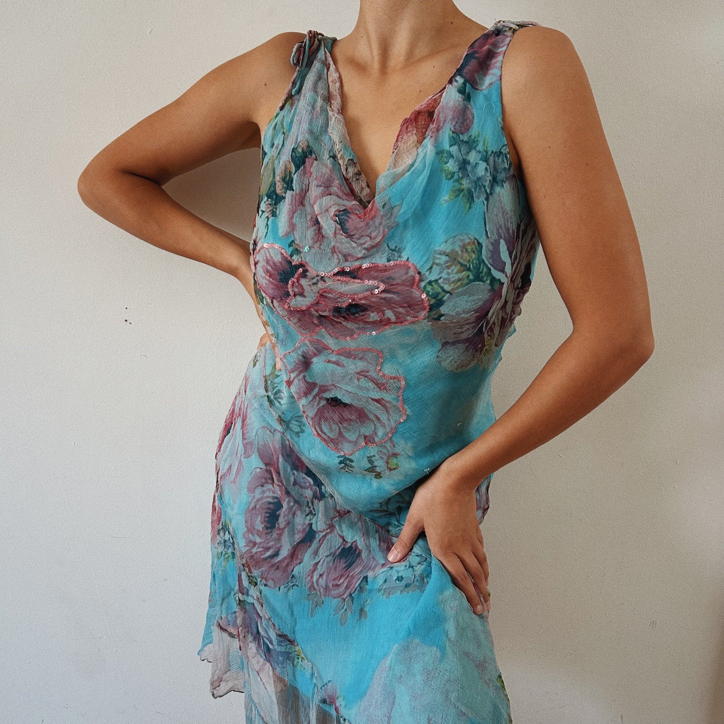 Fairy Sequins Layered Dress