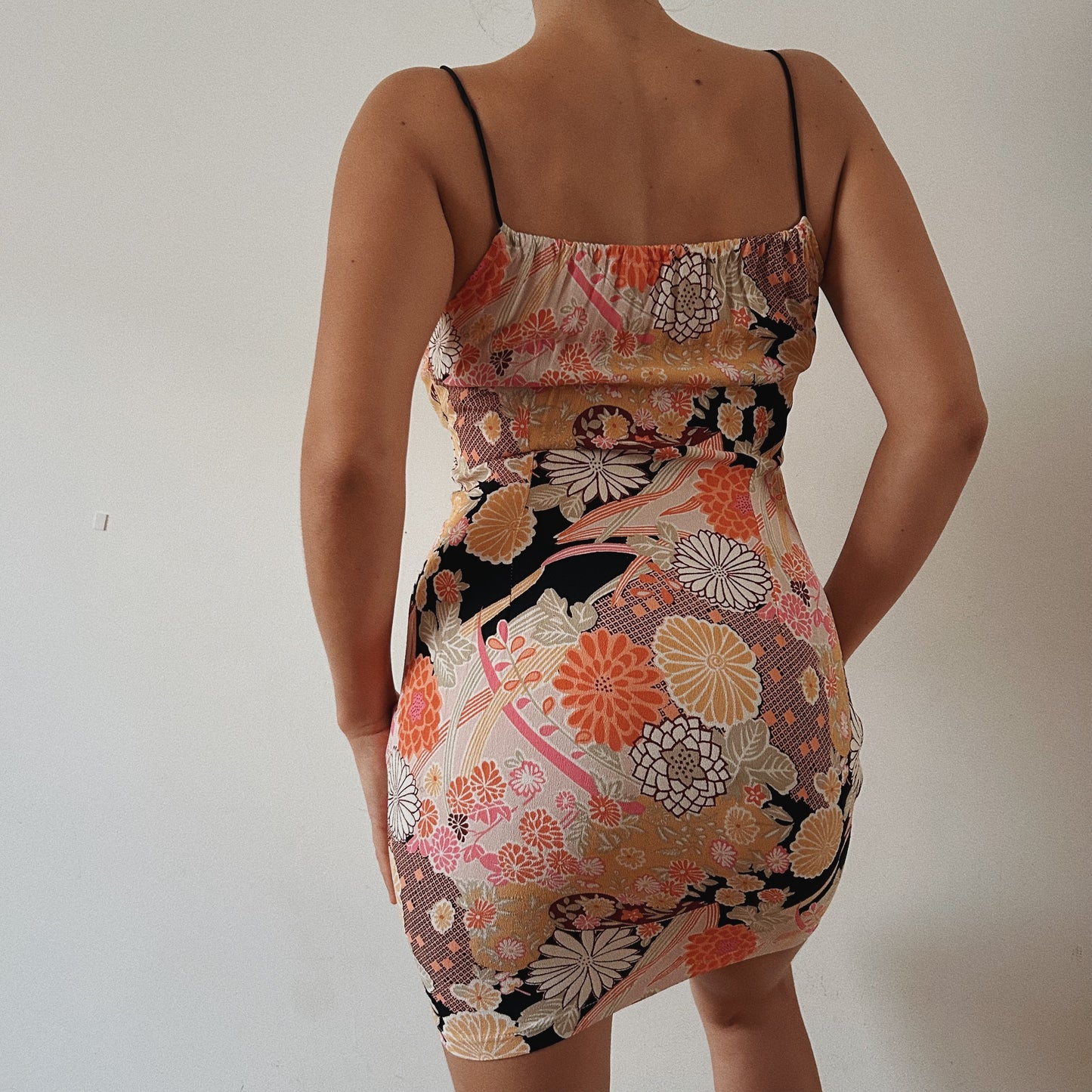 90s Floral Summer Dress