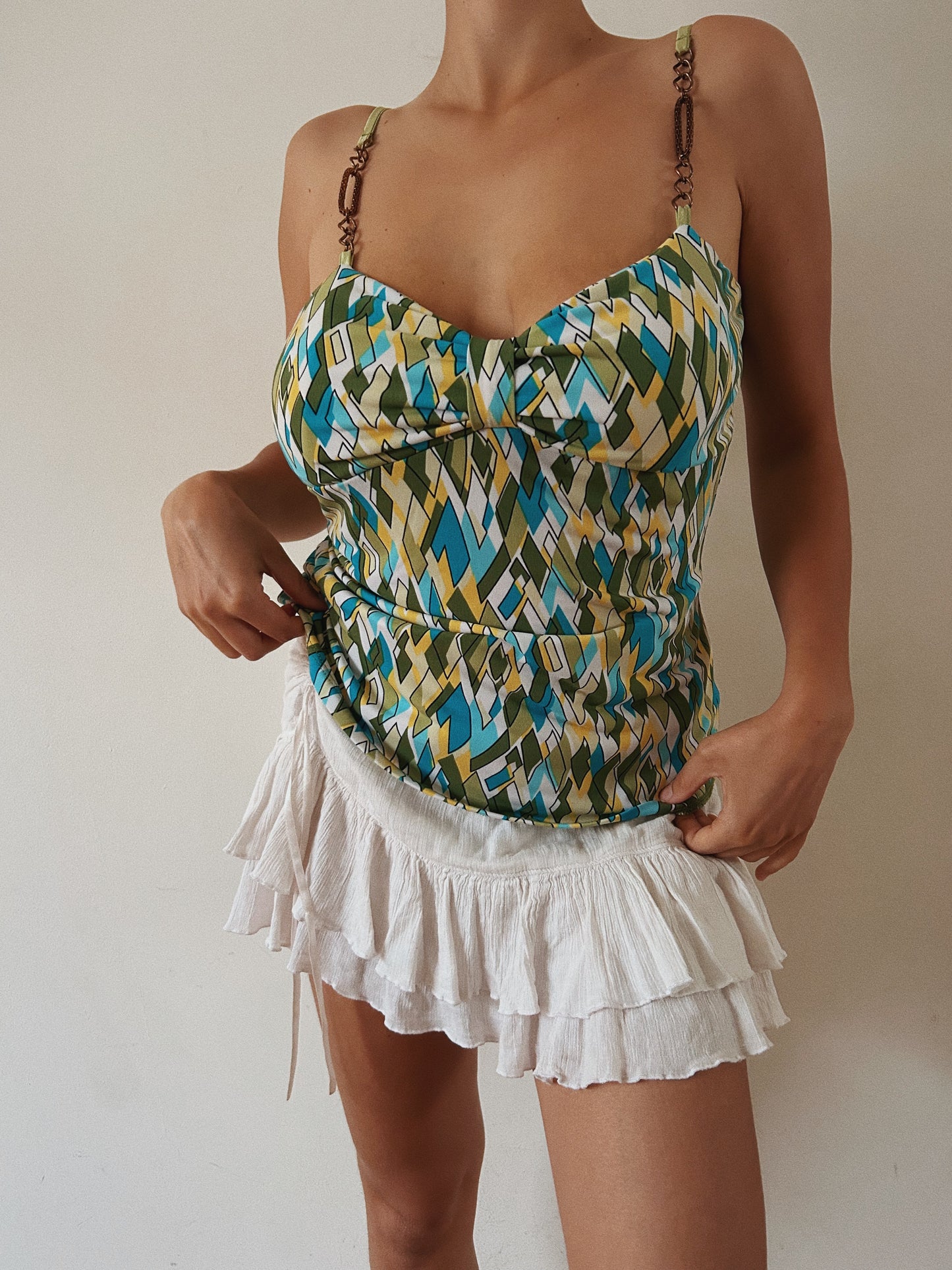 Y2K Colorful Tank Top