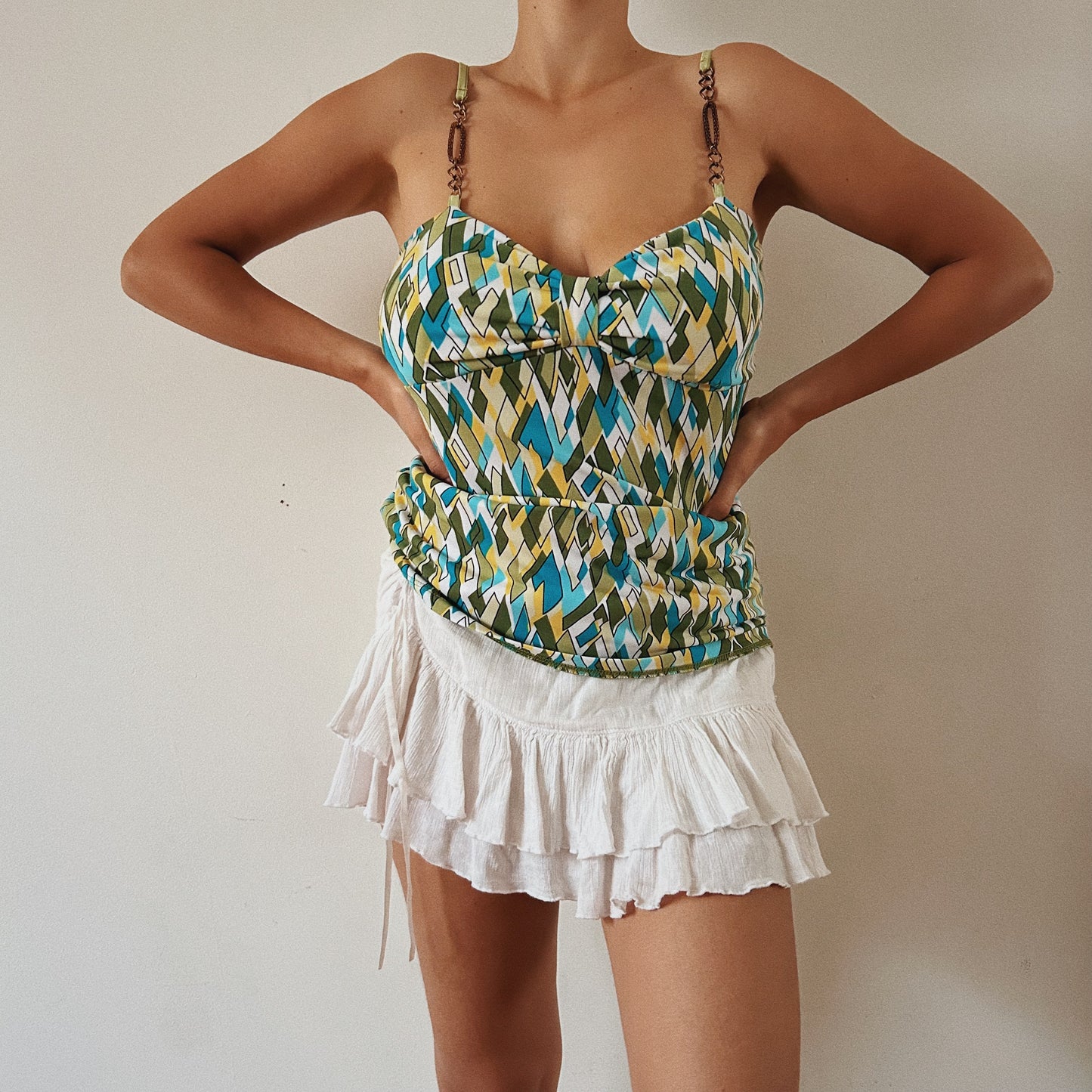 Y2K Colorful Tank Top