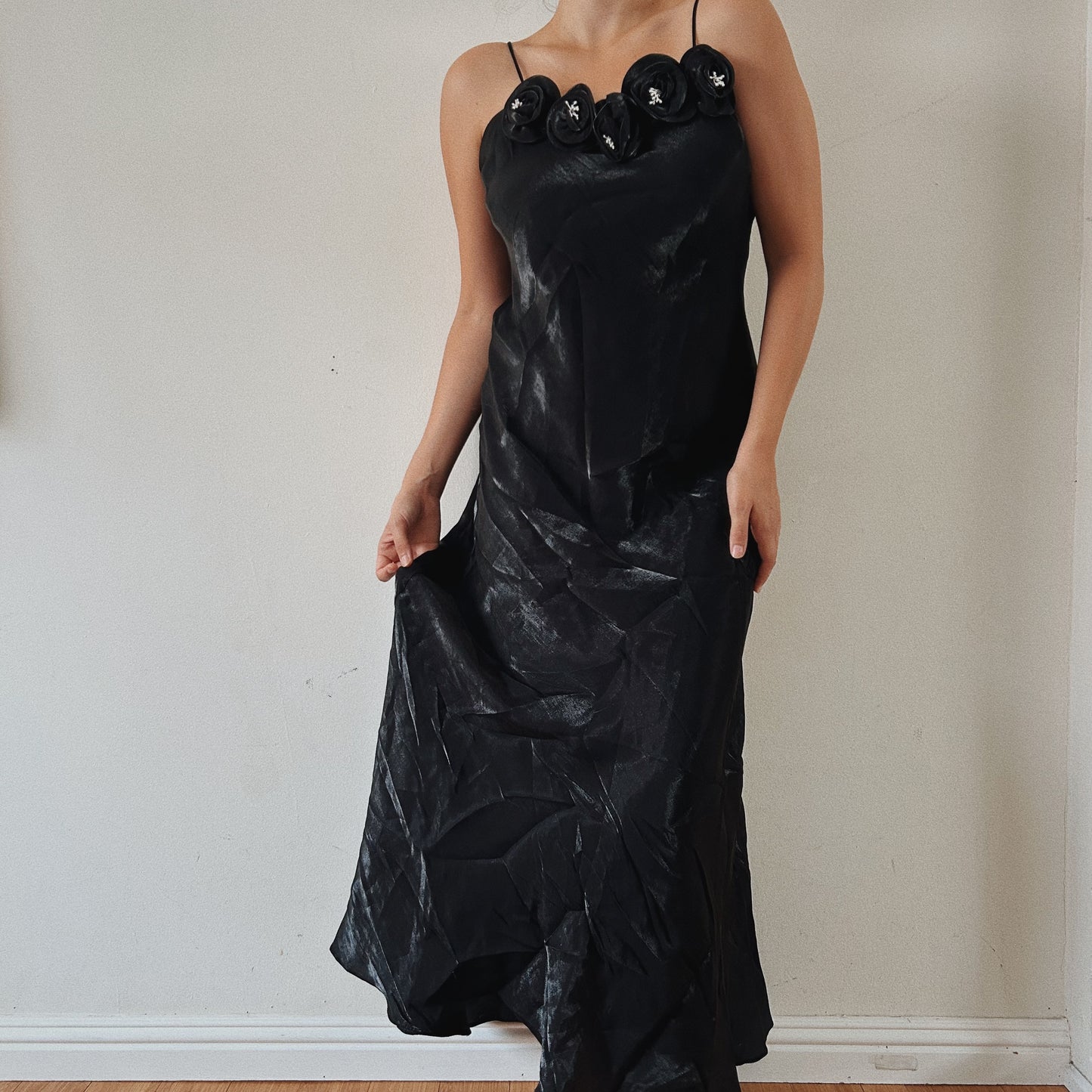 Vintage Black shimmery gown