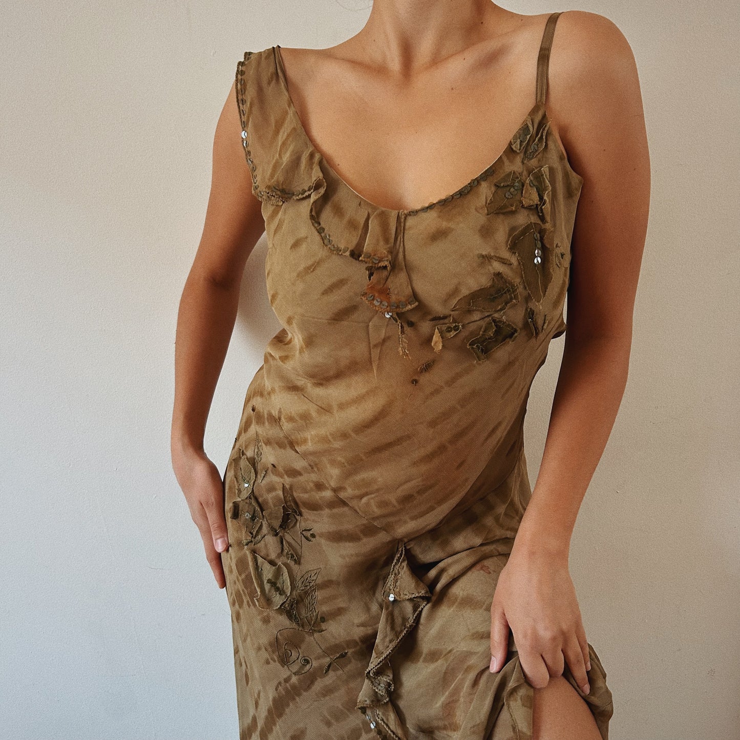 Forest Fairy Layered Mesh Dress