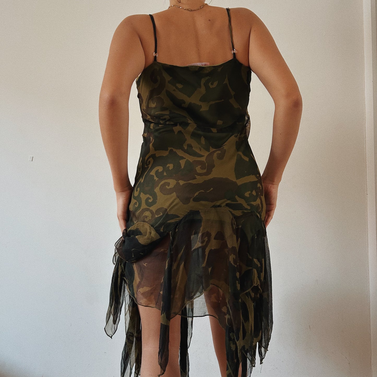 Layered Paisley Fairy Embellished Dress