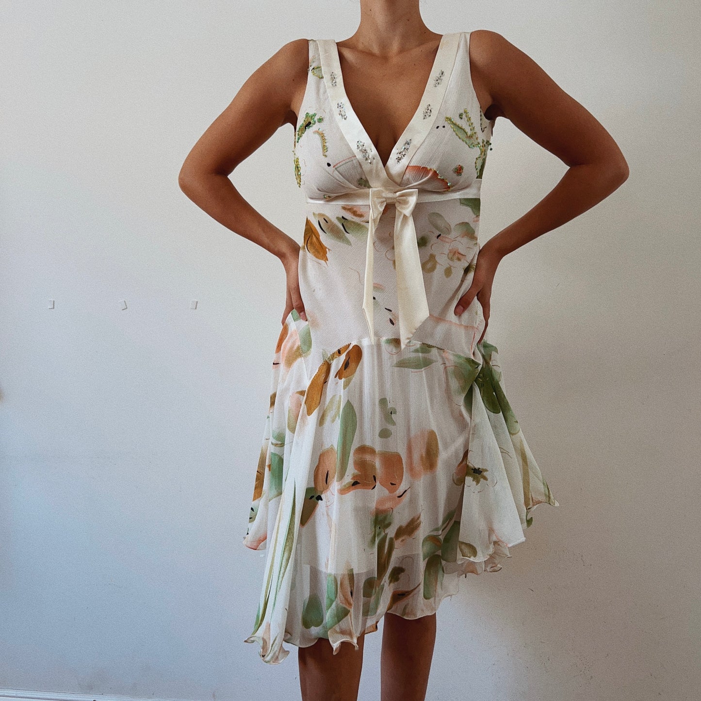 Ultimate Fairy Silk Embellished Dress