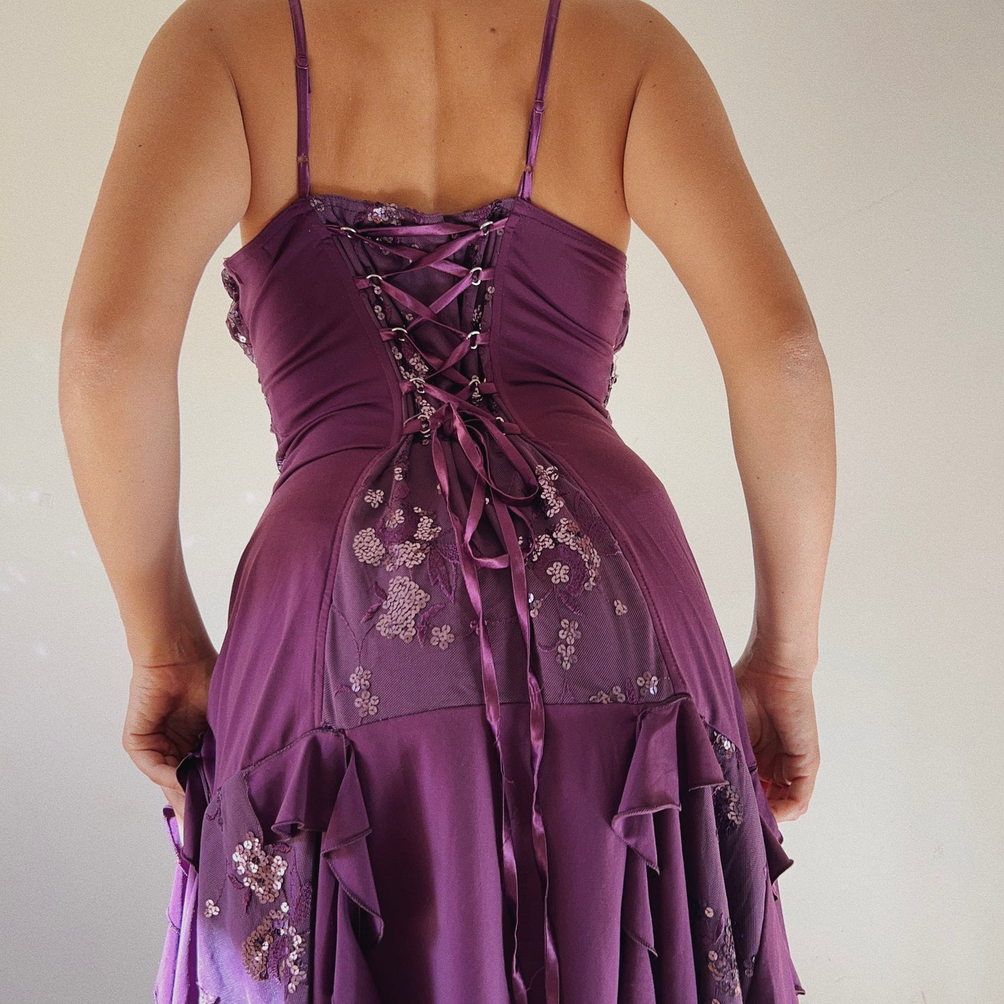 Ultimate Fairy Grunge Purple Embellished Dress