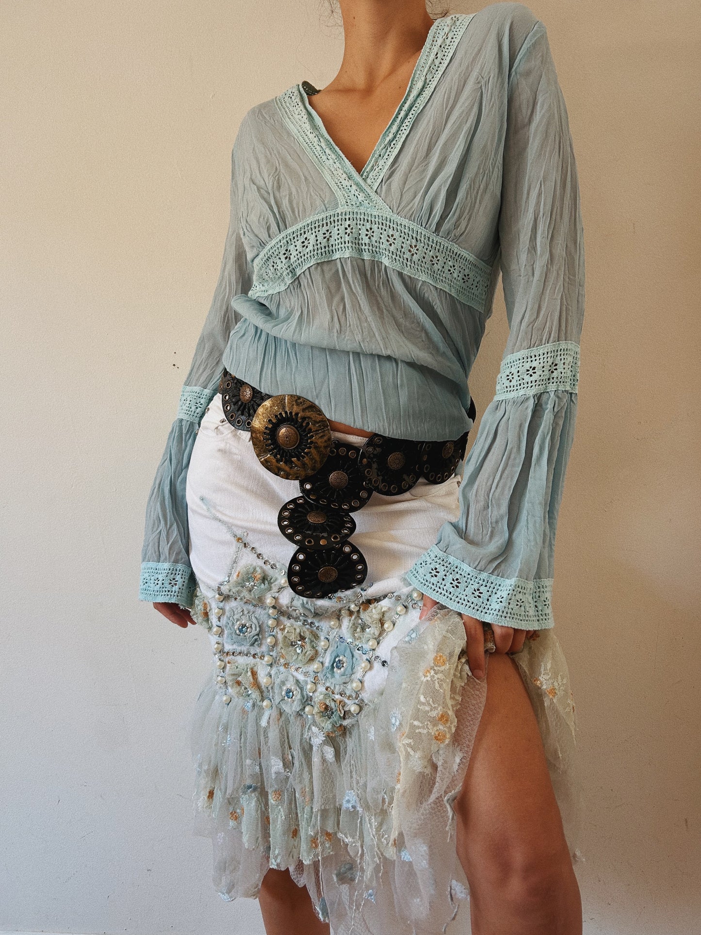 Bohemian Blue Plein Sud Top