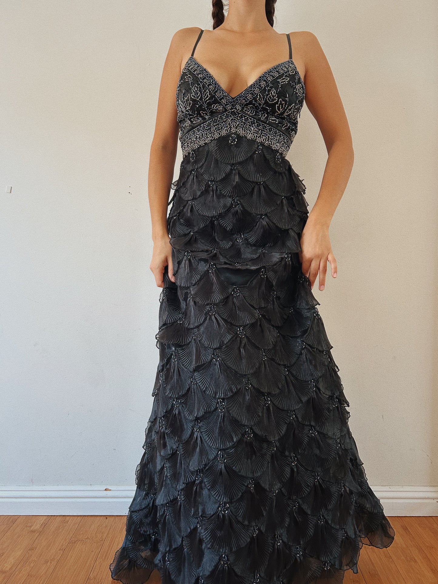 Sue Wong Beaded Mermaid Dress