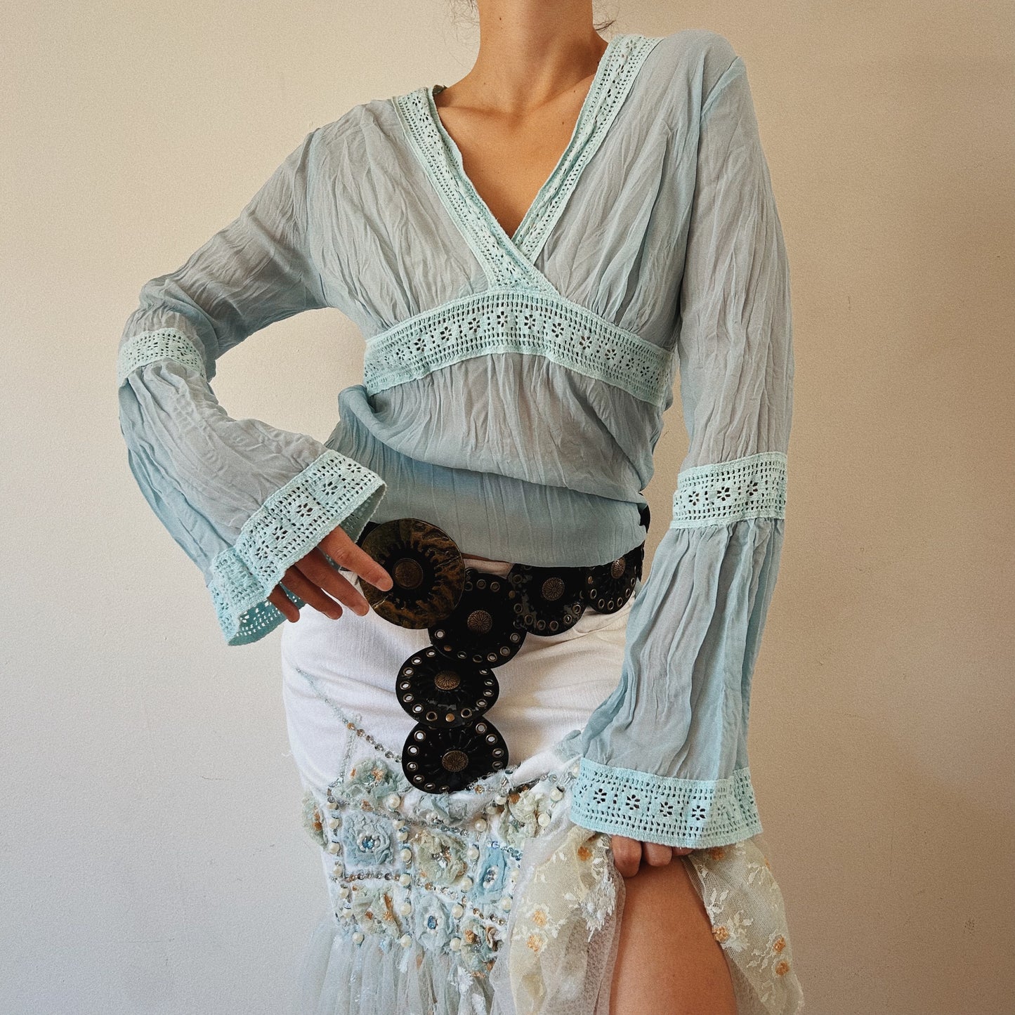 Bohemian Blue Plein Sud Top