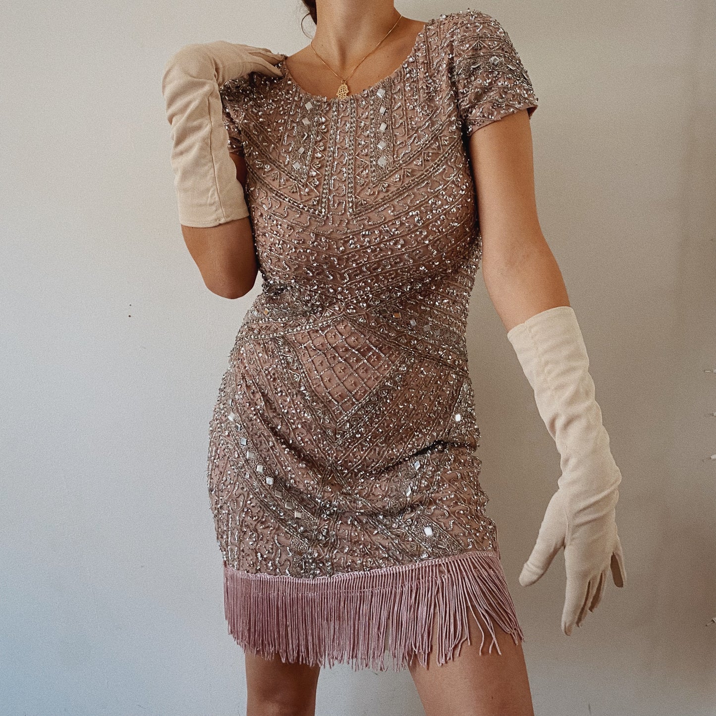 Beautiful 20's style beaded dress