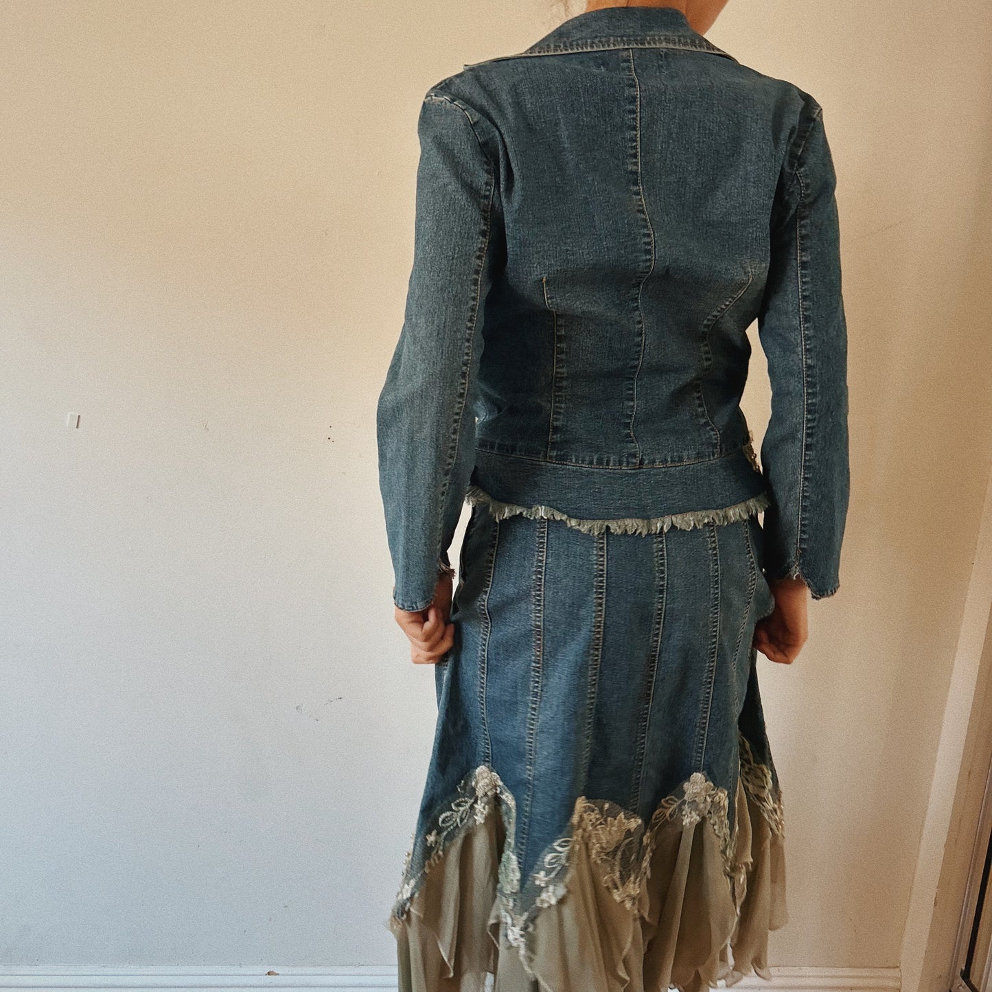 Whimsical Denim Fairy Set