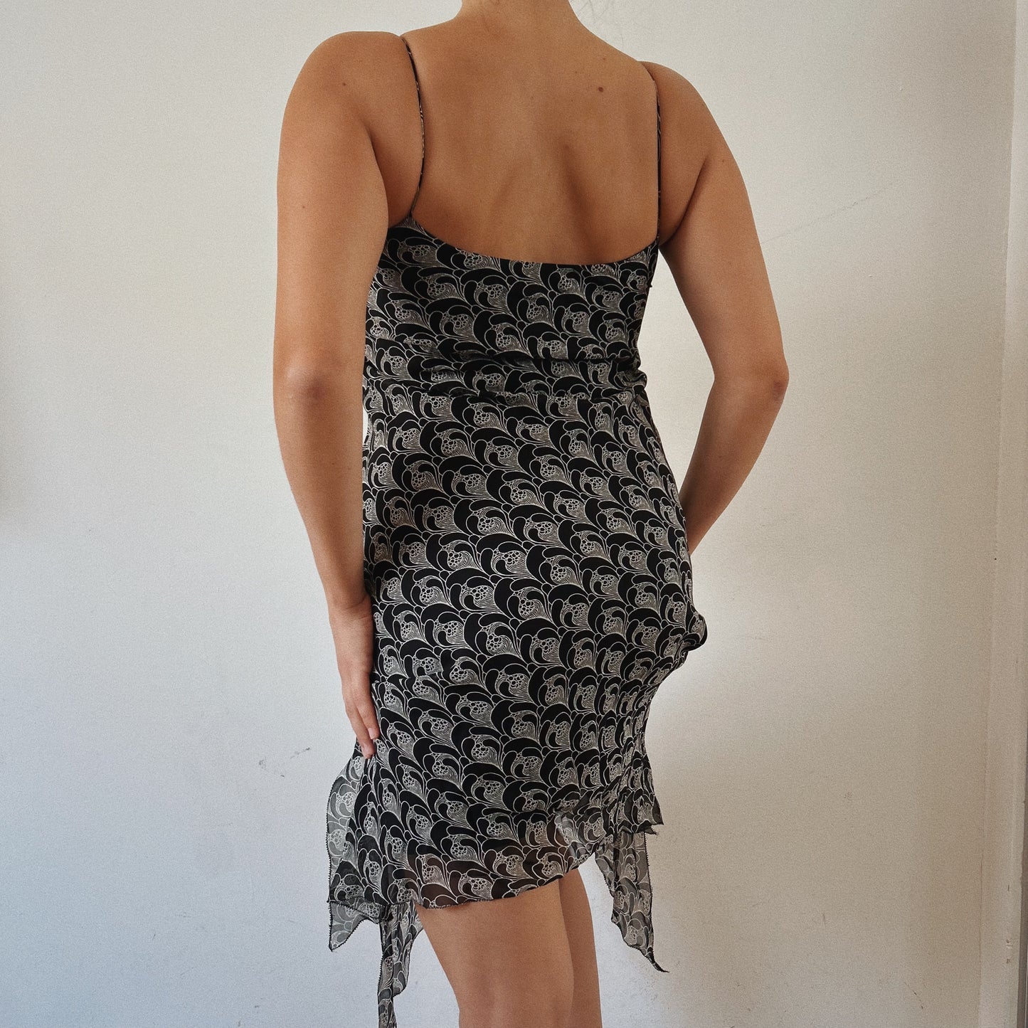 100% silk 90’s vintage dress