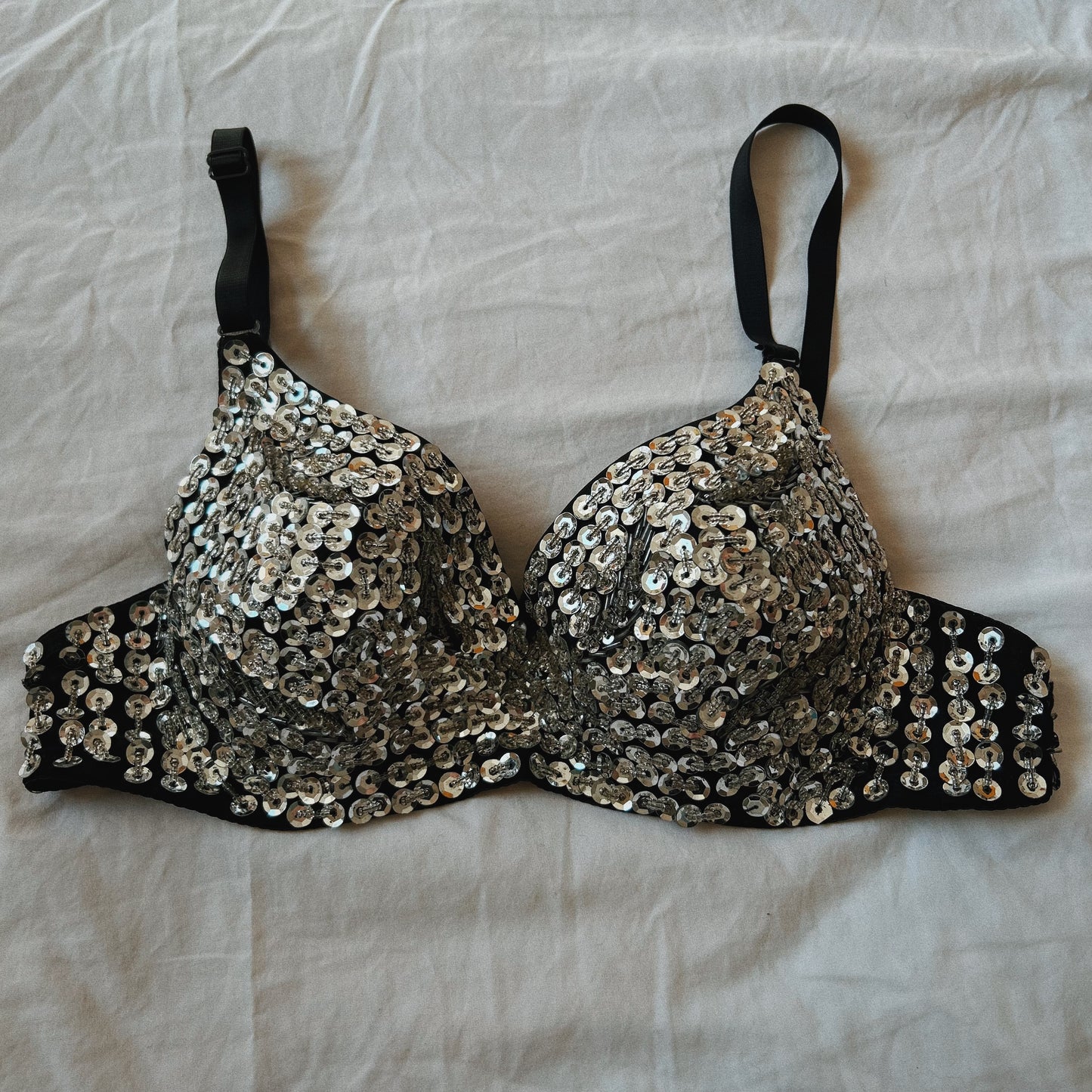 Sequins festival bra
