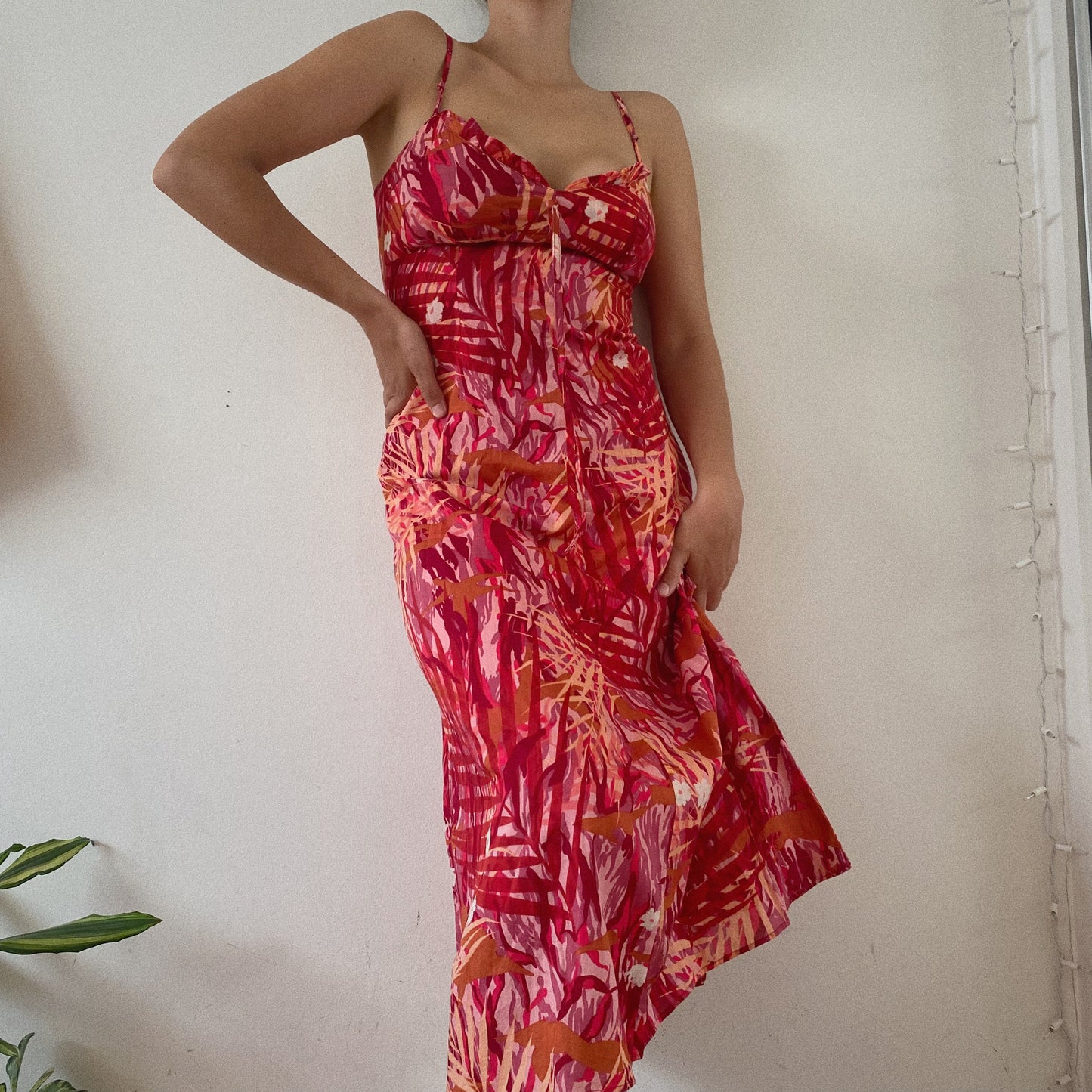 Perfect Midi Cotton Floral Summer Dress