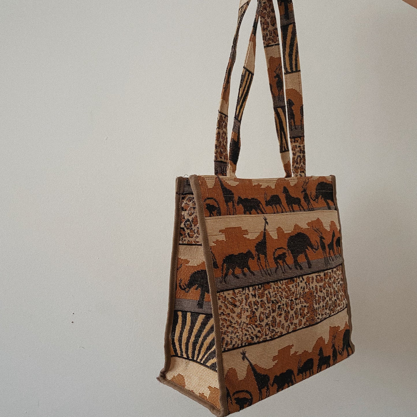 Safari Tote Brown Bag