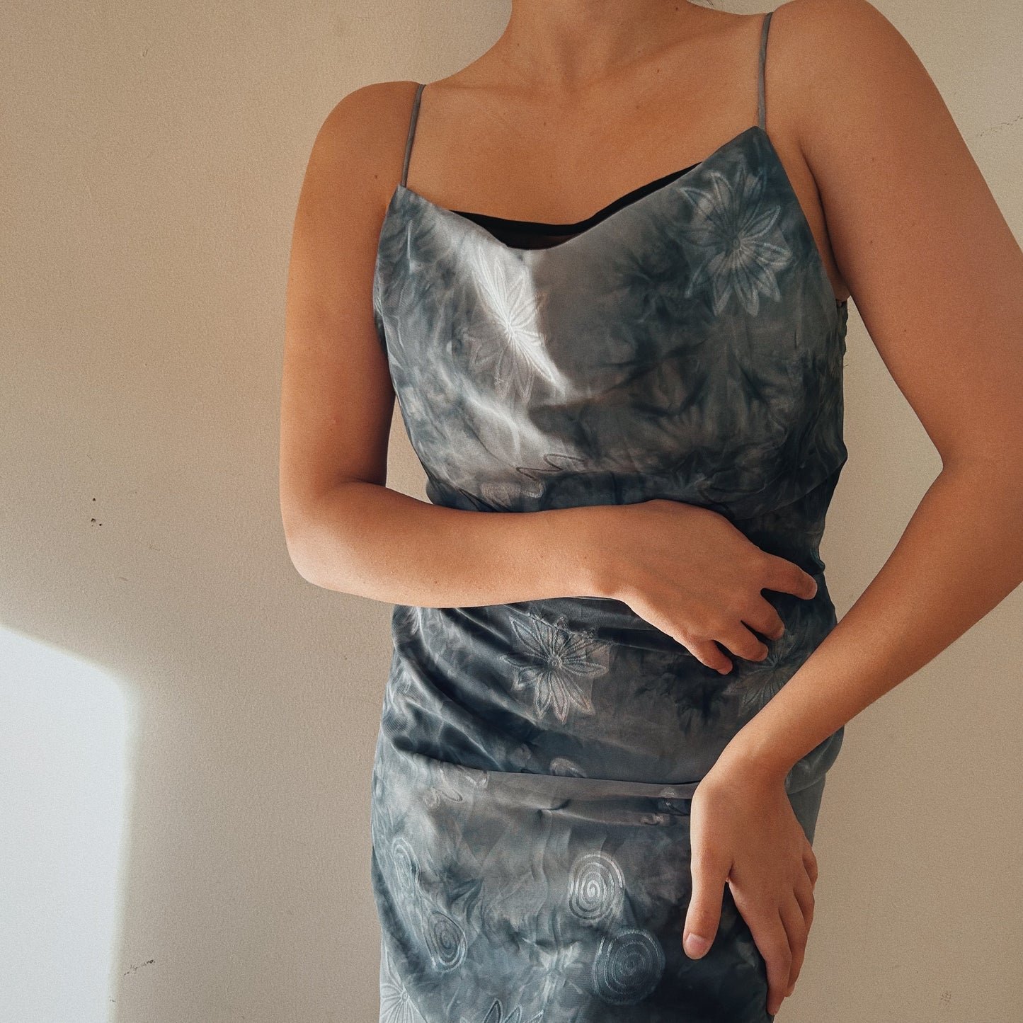 Ombre Spanish designer maxi dress