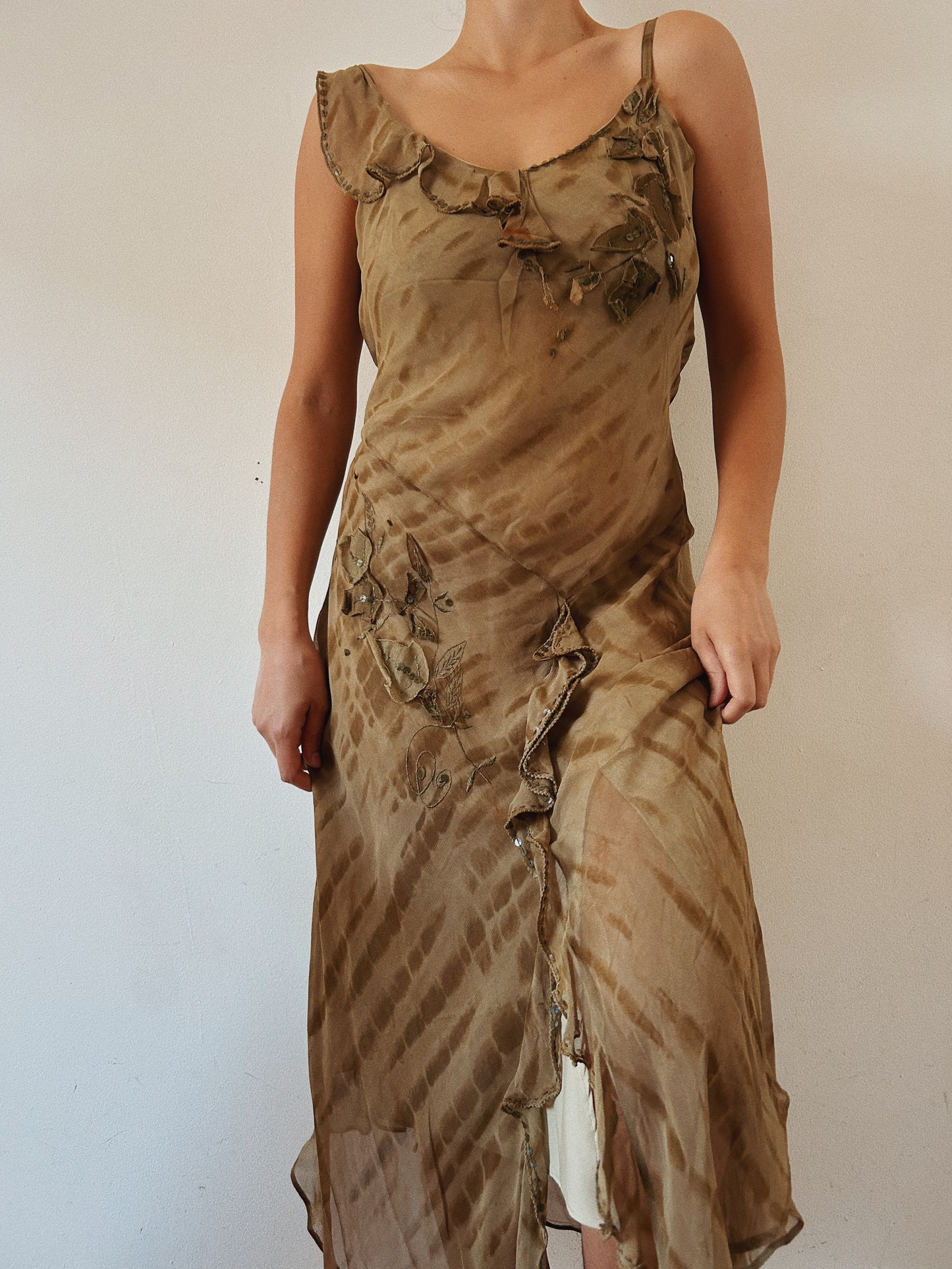 Forest Fairy Layered Mesh Dress