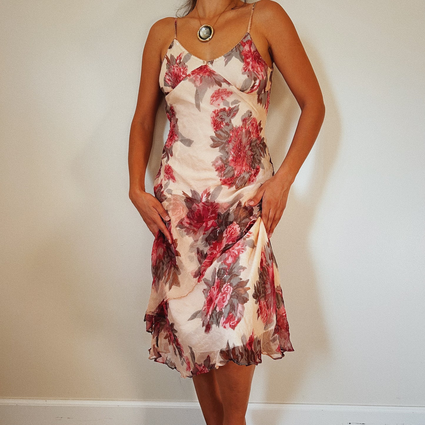 Rare Derhy Romantic Beaded Dress