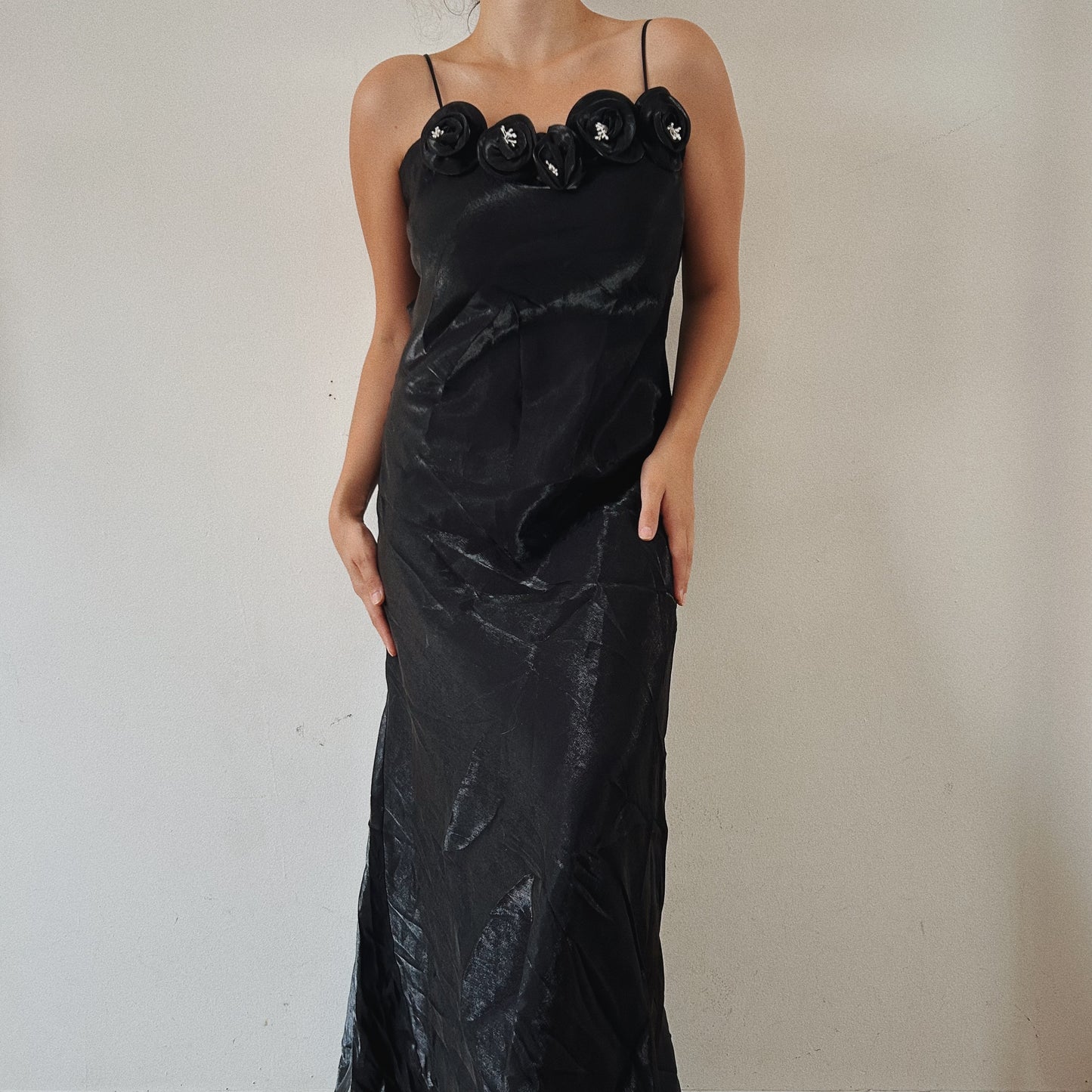 Vintage Black shimmery gown