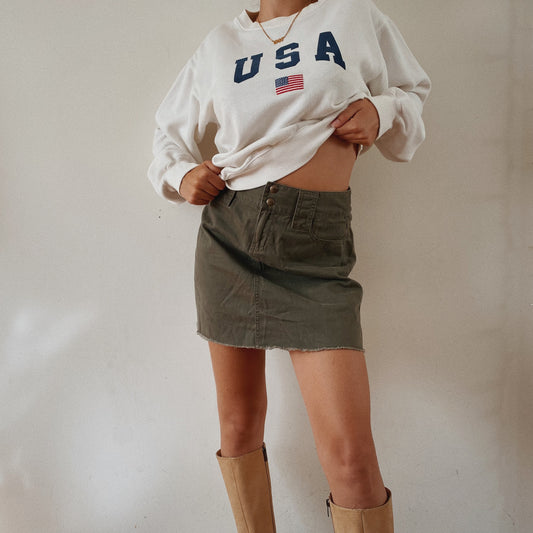 Vintage DKNY Mini Cargo Skirt