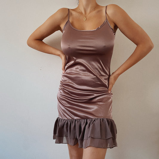 Dusty Rose Slip Dress