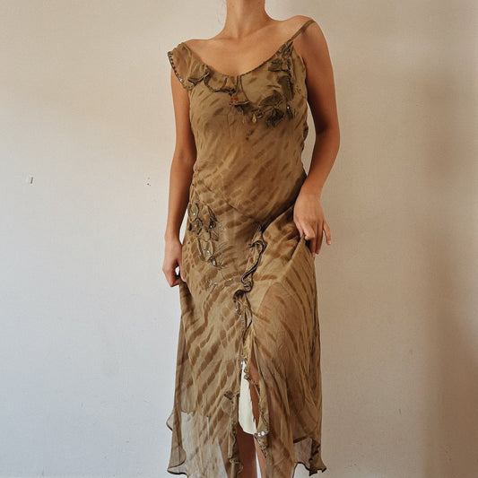 Forest Fairy Layered Mesh Dress