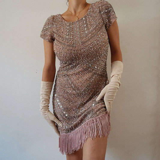 Beautiful 20's style beaded dress