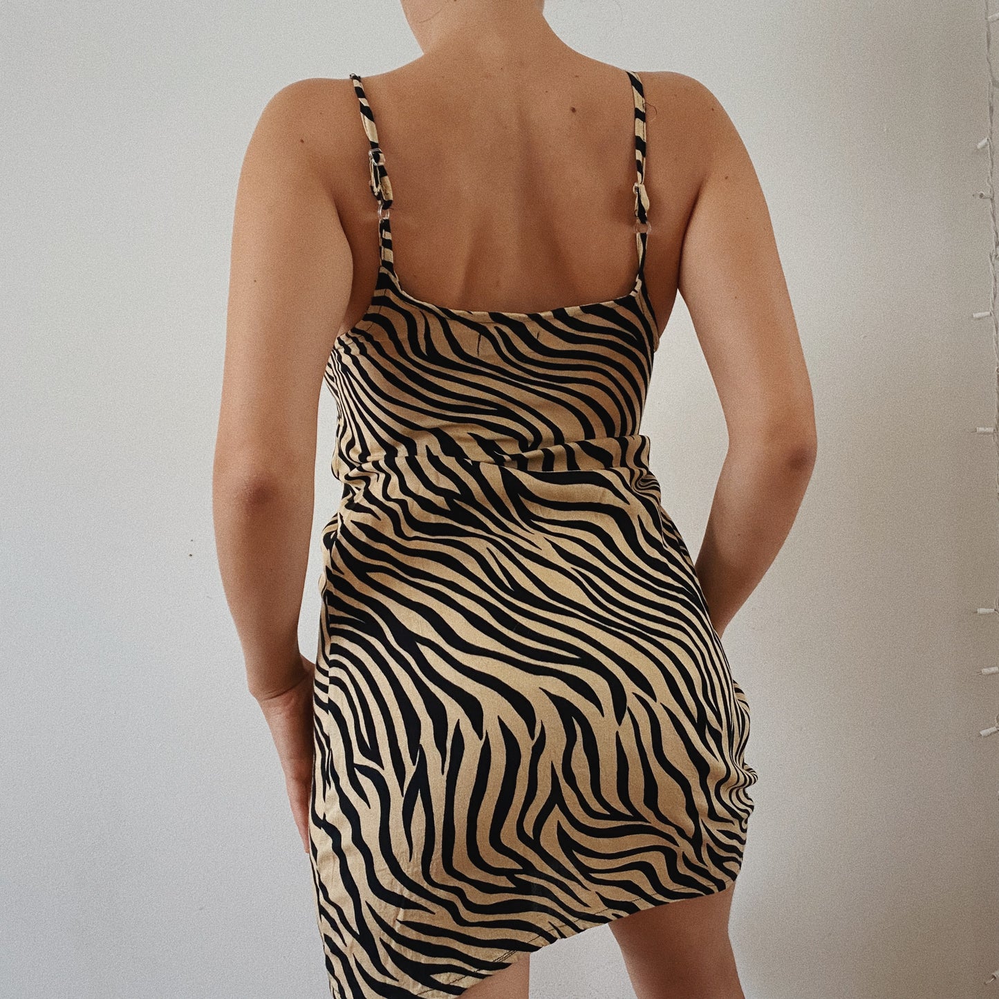 Animal Print Mini Summer Dress