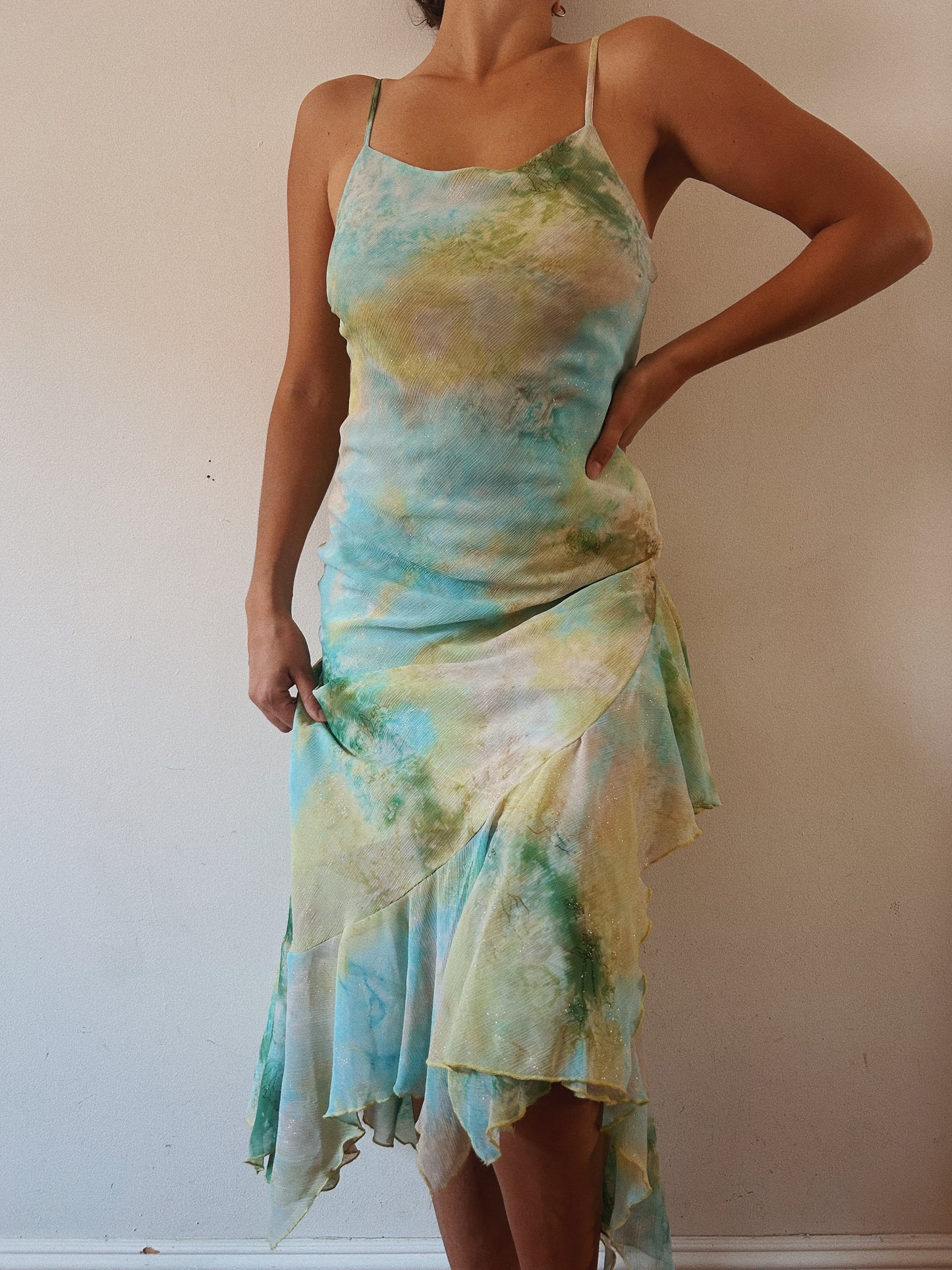 Sparkling Fairy Asymmetrical Dress