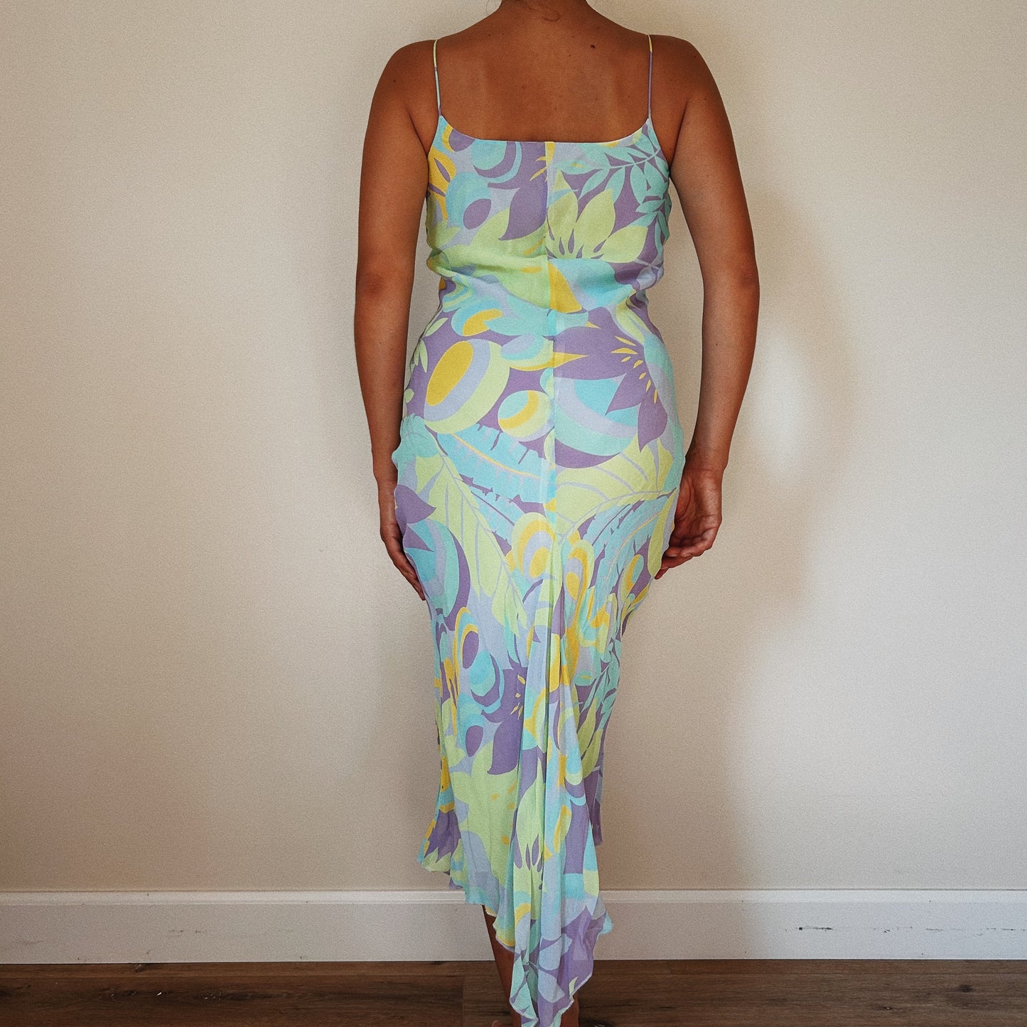 Pastel Floral Summer Dress