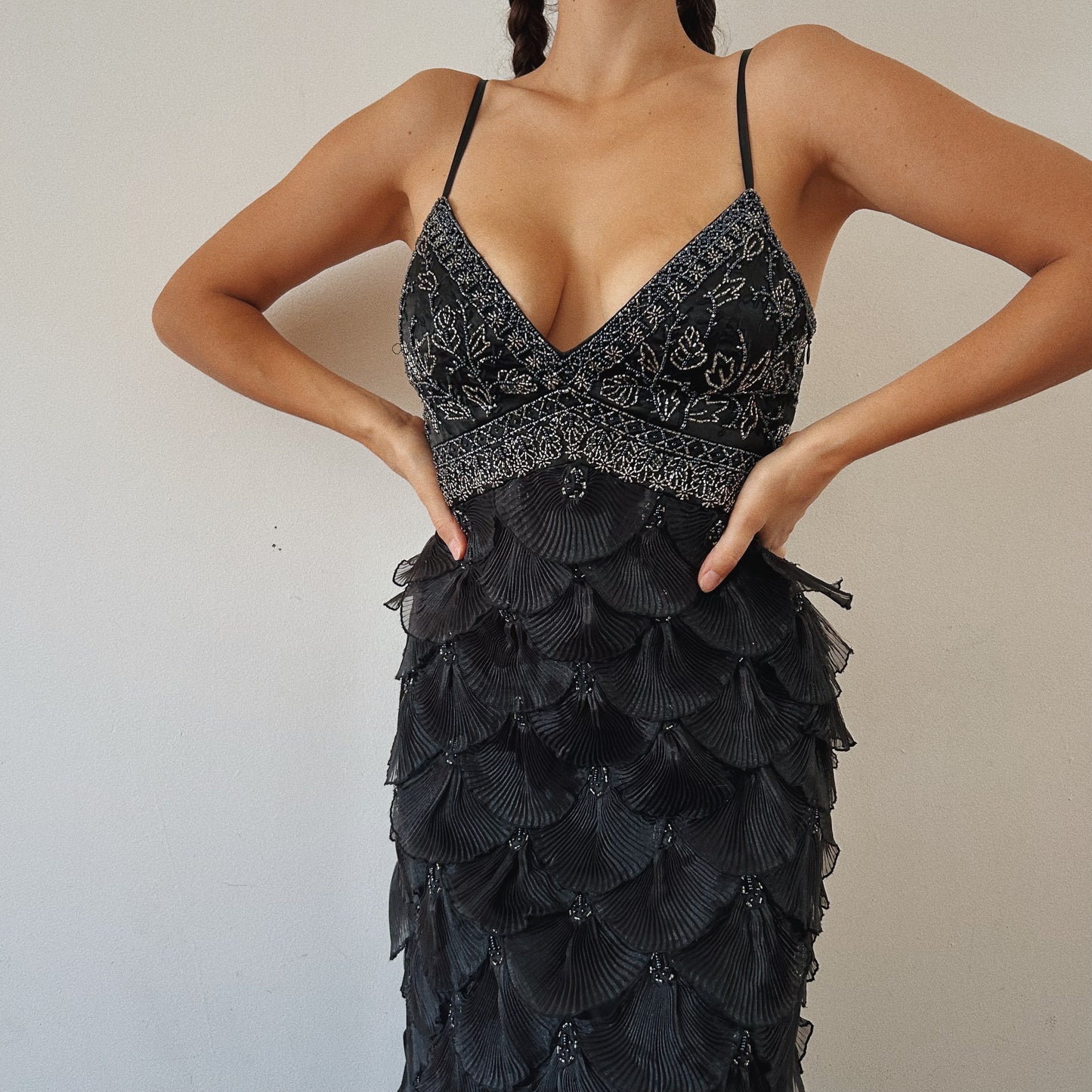 Sue Wong Beaded Mermaid Dress