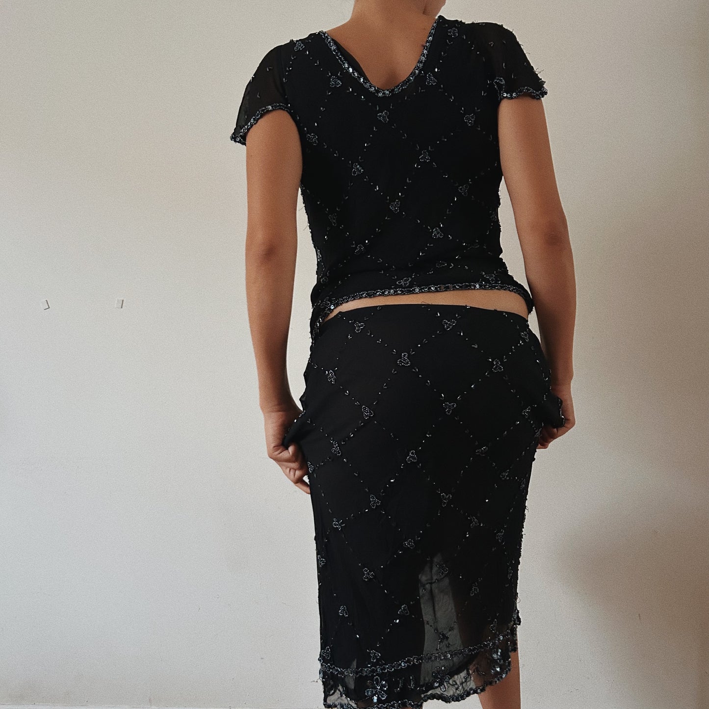 Embellished Rare Y2K Beaded Set
