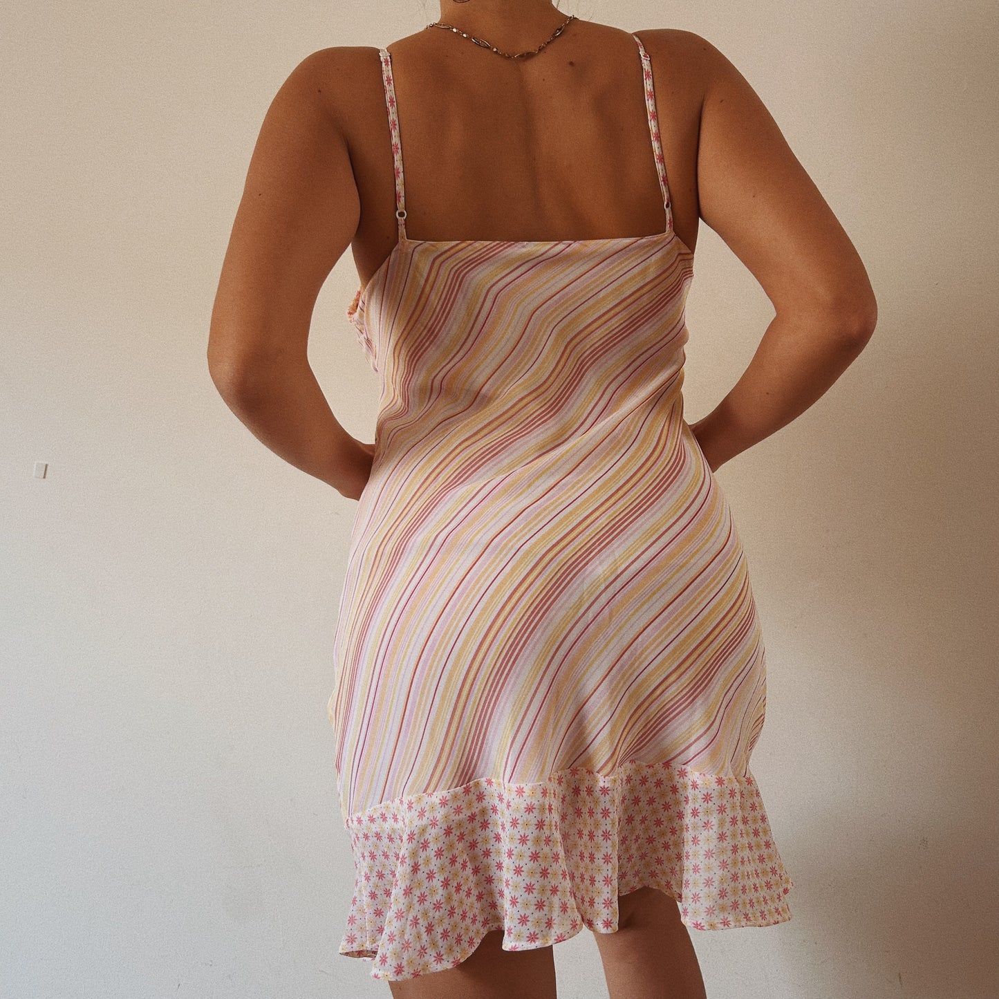 Floral Spring Light Slip Dress