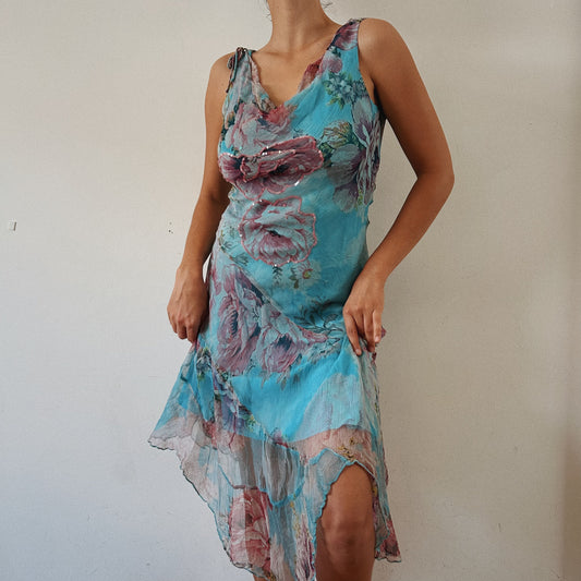 Fairy Sequins Layered Dress