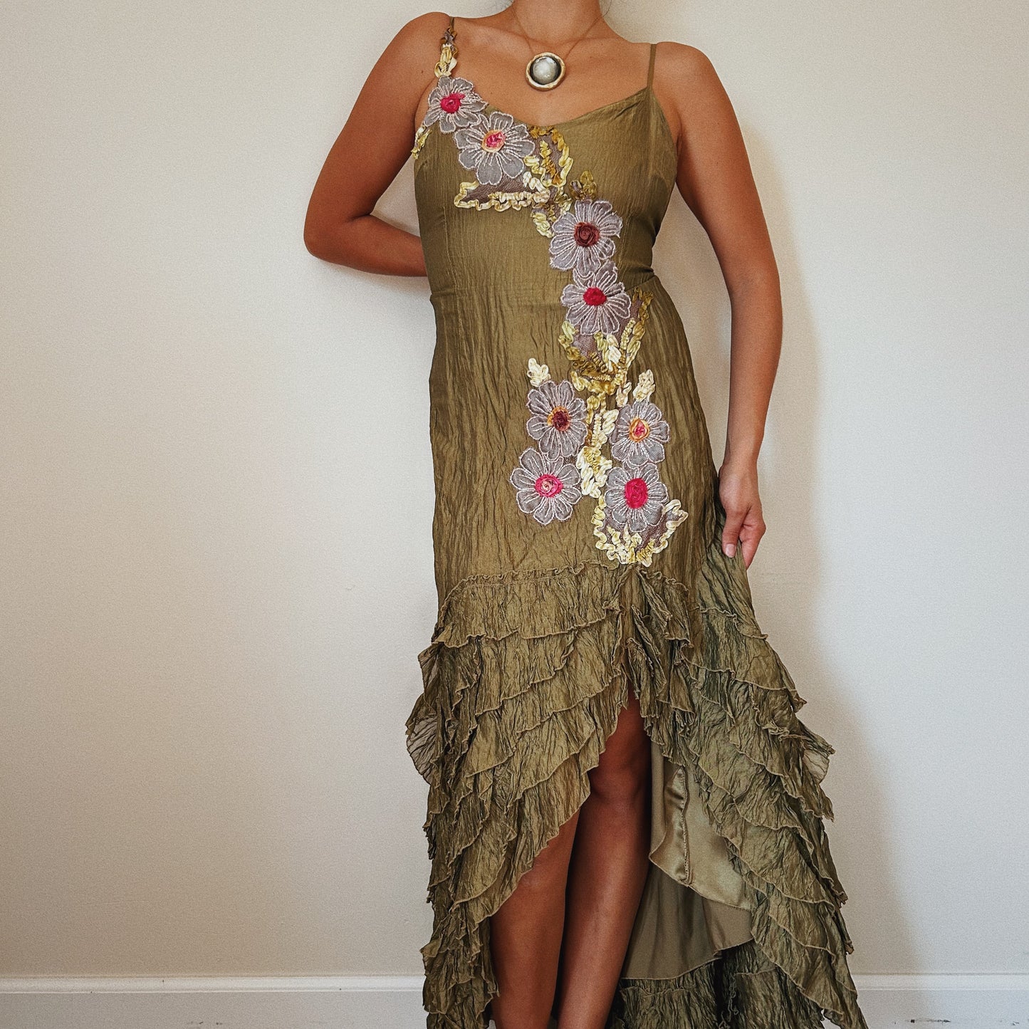 Forest Fairy Floral Dress