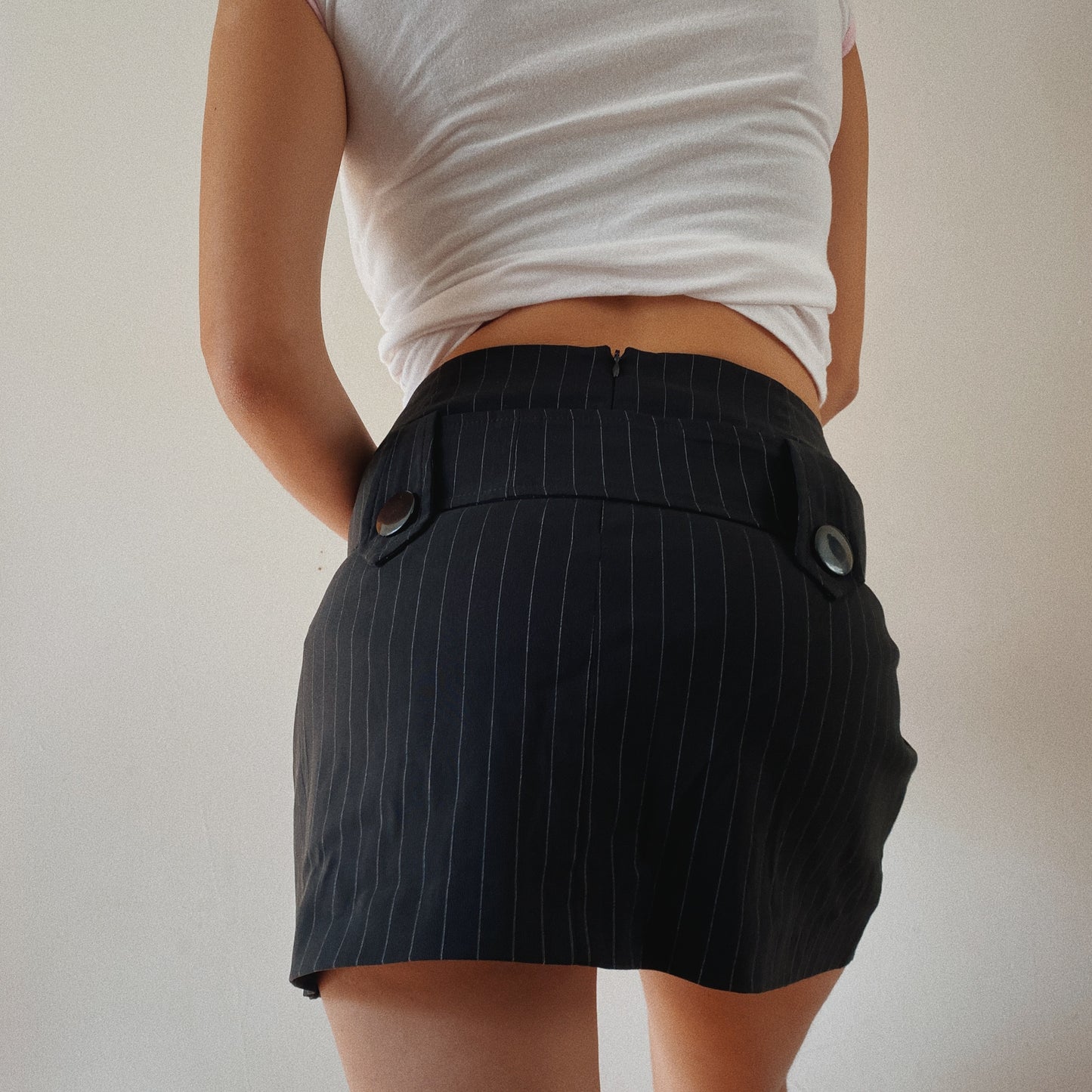 Perfect Y2K Office Core Mini Belter Skirt