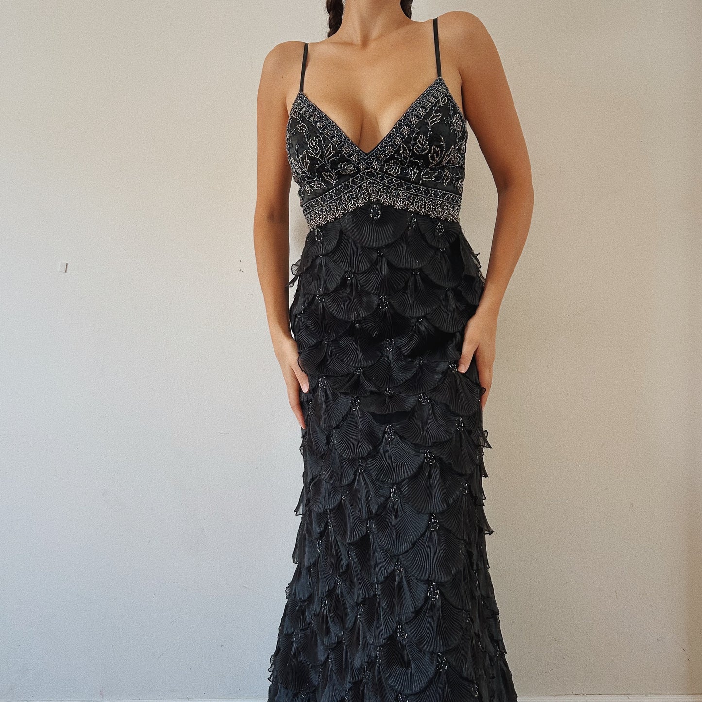 Sue Wong Beaded Mermaid Dress