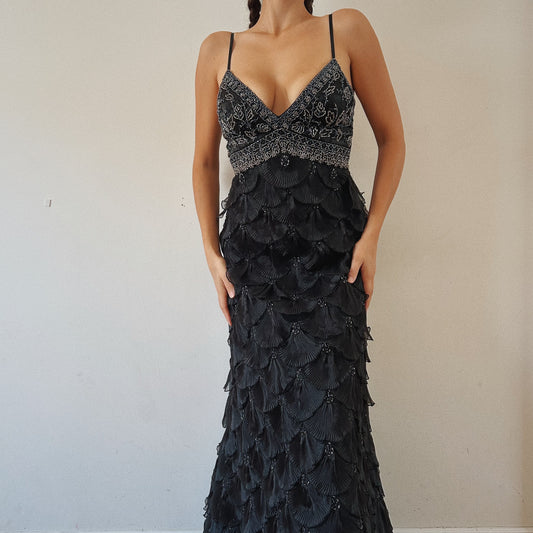 Sue Wong Beaded Mermaid Dress