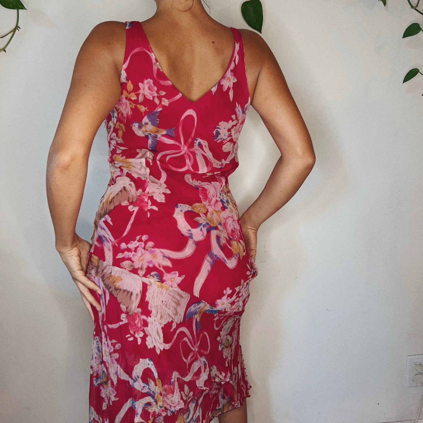 Floral Sequins Derhy Dress