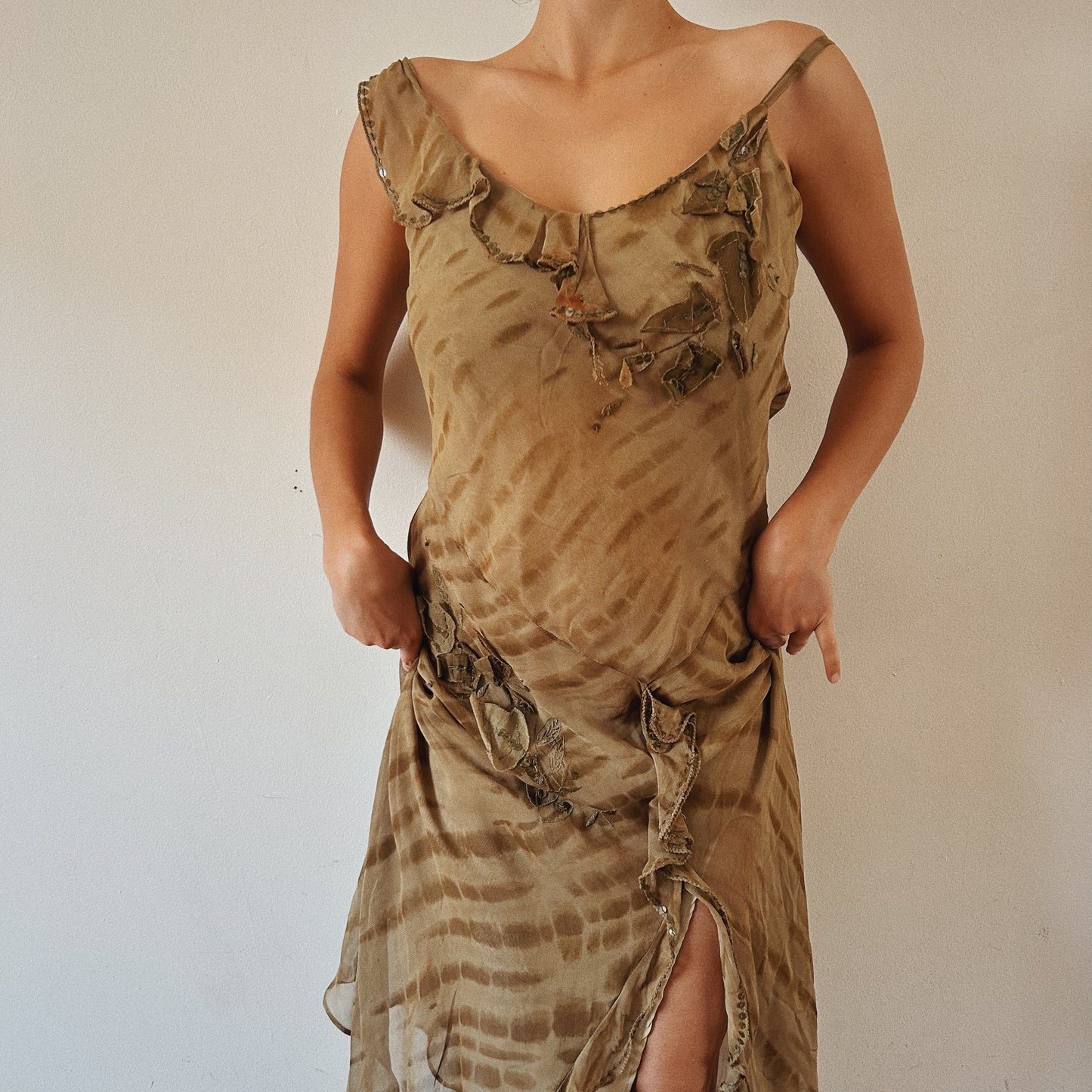 Forest Fairy Layered Mesh Dress