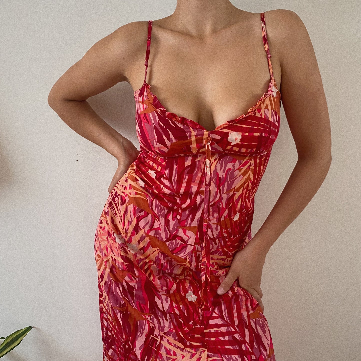 Perfect Midi Cotton Floral Summer Dress