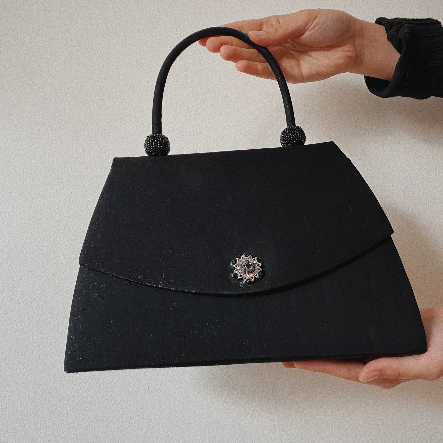 90s Vintage Chic Black Bag