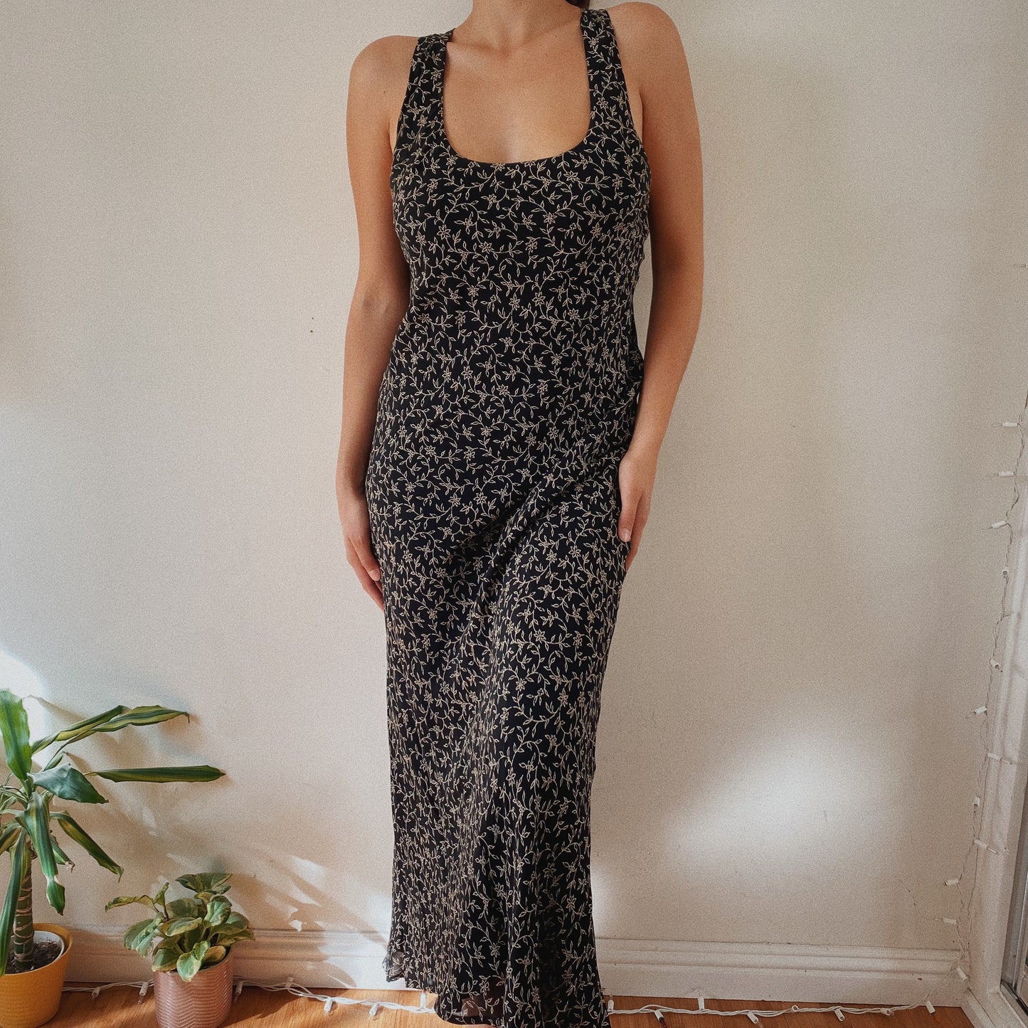 90s Vintage Maxi Dress