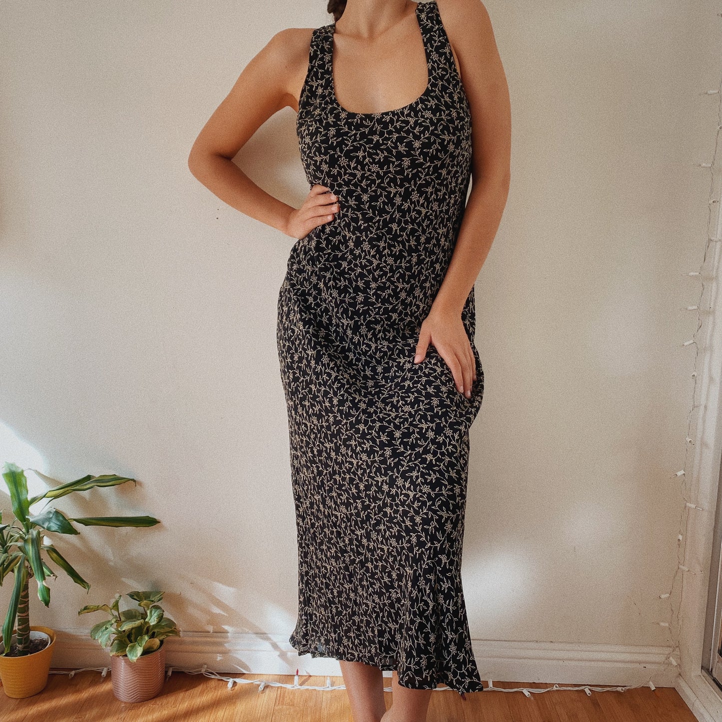 90s Vintage Maxi Dress