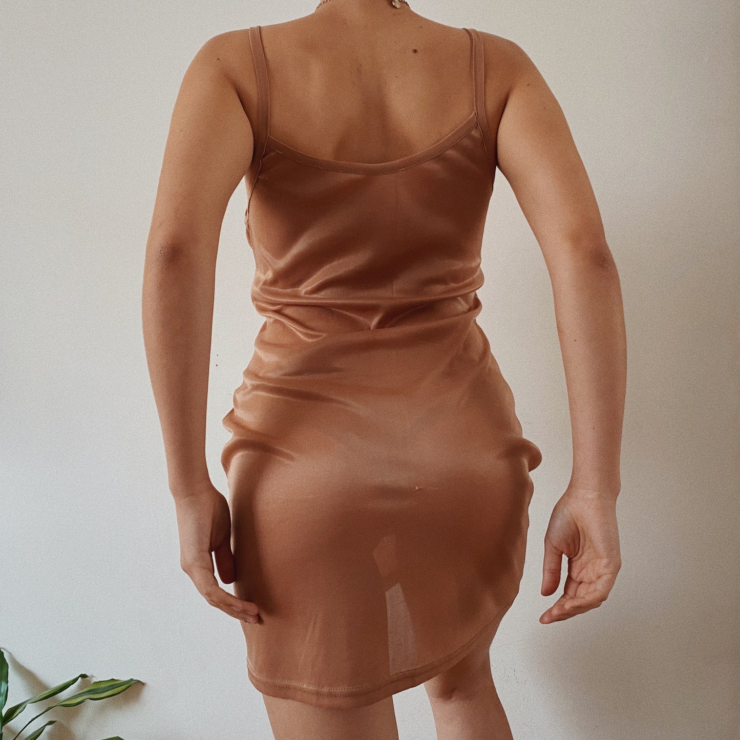 Nude Slip Dress