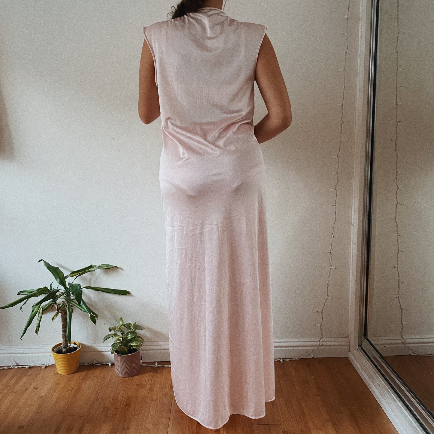 Vintage Pink Soft Night Gown