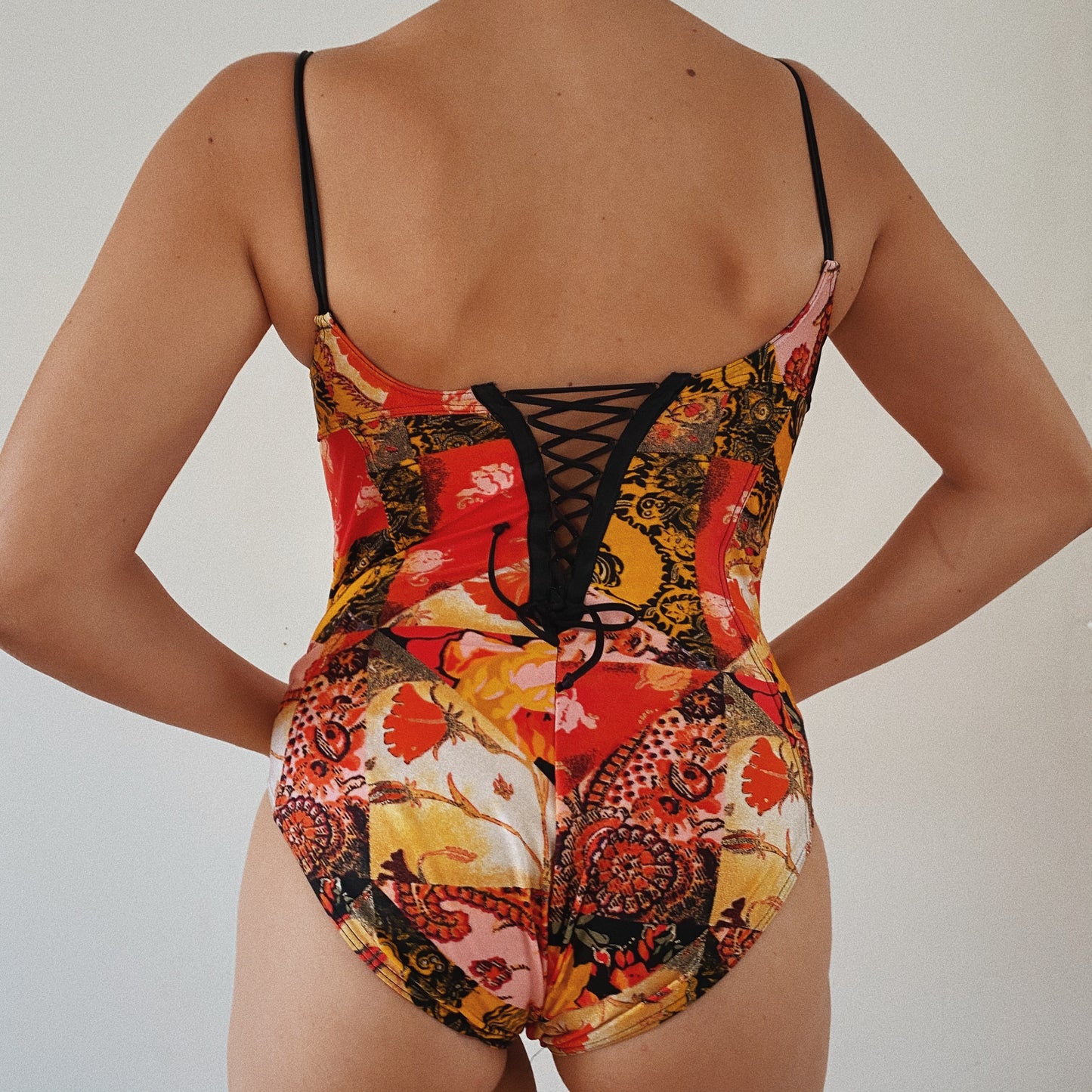 Versace Inspired One Piece Swimsuit
